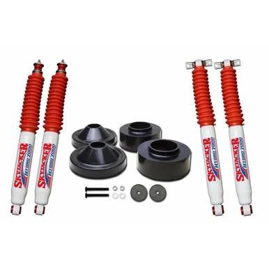 07-18 Jeep JK 0.75-2″ Polyurethane Spacer Leveling Kit w/2-Front 70 Shocks – Skyjacker Suspension