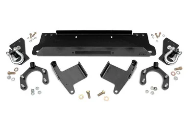 07-18 Jeep JK Wrangler/ Unlimited Winch Mounting Plate w/D-Rings