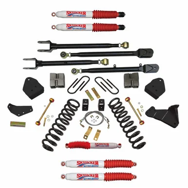 08-10 Ford F350 6″ Suspension Lift Kit w/Nitro Shocks – Skyjacker Suspension