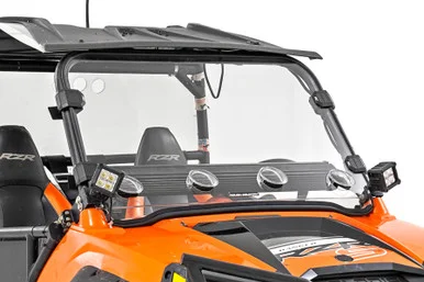 08-14 Polaris RZR 800 Venter Windshield Scratch Resistant