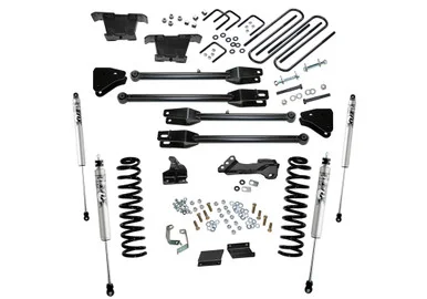11-16 Ford F250/F350 4WD Diesel 4in Suspension Lift Kit Fits 4-Link Arms w/Fox Shocks – Superlift Suspension