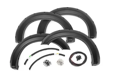 11-16 Ford F250/F350 SD UH Tuxedo Black Pocket Fender Flares