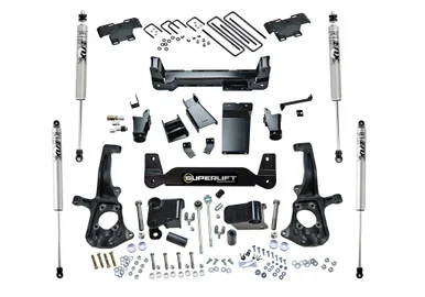 11-18 Chevy/GMC Silverado/Sierra/2500HD/3500HD / 19 Leg/Lim 6in Suspension Lift Kit w/Fox Shocks – Superlift Suspension