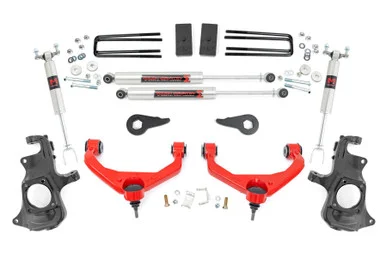 11-19 Chevy/GMC 2500HD/3500HD 3.5in Knuckle Lift Kit M1 95740RED
