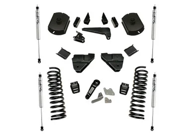 14-18 Ram 2500 4WD Diesel 4in Suspension Lift Kit w/o Radius Arms w/Fox Shocks – Superlift Suspension