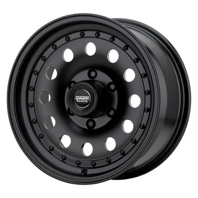 15×10 6×5.5 4.00BS AR62 Outlaw II Satin Black – American Racing