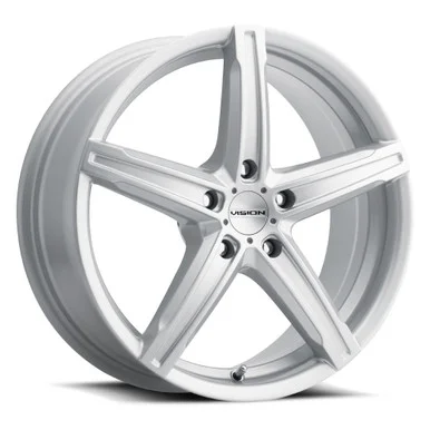 16×7 5×115 5.5BS Boost Silver – Vision Wheel