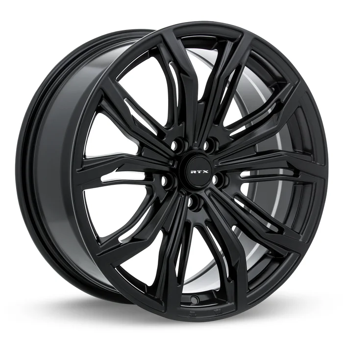 16×7 Alloy Wheel – RTX Black Widow 082403 Satin Black , with 5×114.3 Bolt Pattern , 40.0 Offset , 73.1 HubBore Mercury Marauder 2003-2004