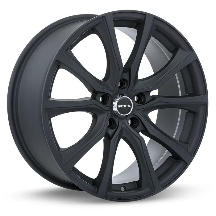 16×7 Alloy Wheel – RTX Contour 081522 Matte Black , with 5×114.3 Bolt Pattern , 40.0 Offset , 67.1 HubBore Kia K5 2023-2024