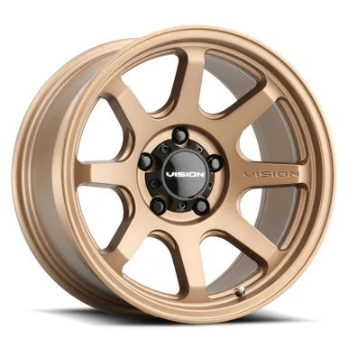 16×8 5×5.0 4.5BS Flow Bronze – Vision Wheel
