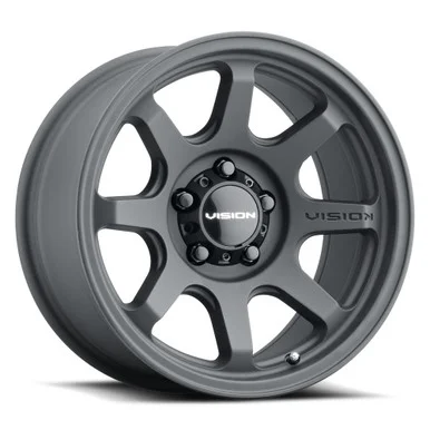 16×8 5×5.5 4.5BS Flow Black – Vision Wheel