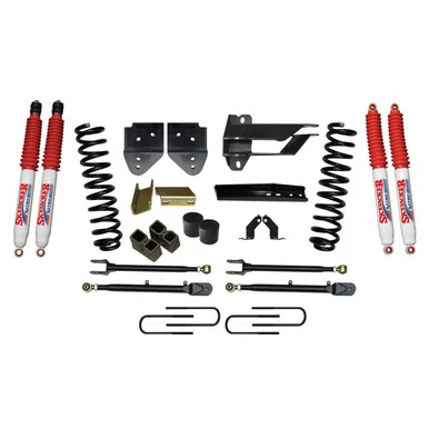 17-19 Ford F250 4″ Suspension Lift Kit w/Nitro 8000 Shocks Adjustable 4-Links – Skyjacker Suspension