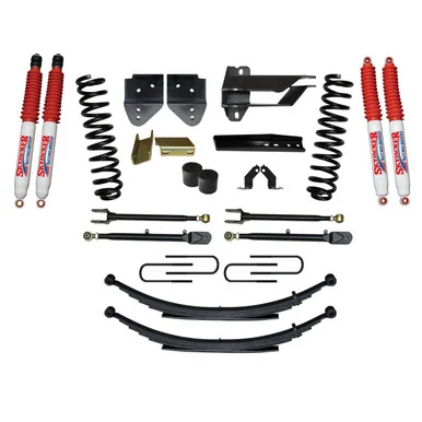 17-19 Ford F250/F350 Diesel 4″ Suspension Lift Kit w/4-Links Nitro 8000 Shocks – Skyjacker Suspension