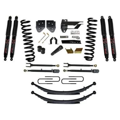 17-19 Ford F250/F350 Gas 6″ Suspension Lift Kit w/Black Max 8500 Shocks – Skyjacker Suspension