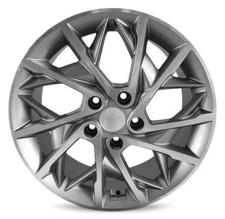 17×7 Hyundai Elantra Aluminum Wheel / Rim Design A , 2019-2020