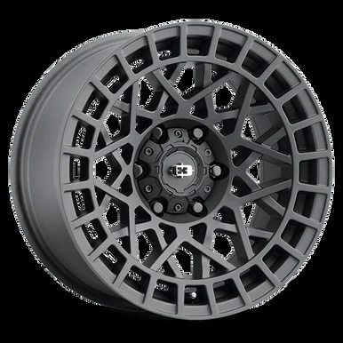 17×8 5×112 6.1BS Savage Black – Vision Wheel