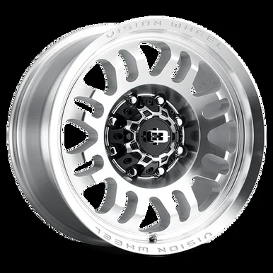 17×8.5 6×4.5 4.7BS Inferno Machined- Vision Wheel