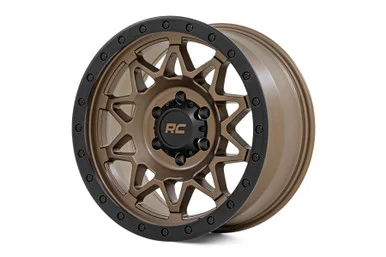 17×8.5 6×5.5 (6×139.7) 4.75BS RC 78 Series Bronze Black Lip