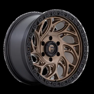 17×9 5×139.7 5.04BS Bronze W/Blk Ring D841 Runner Or