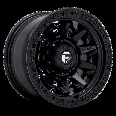 17×9 5×5 4.53BS D694 Covert Matte Black – Fuel Off-Road