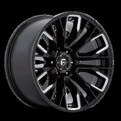17×9 6×135 5.04BS Gls Blk Milled D849 Rebar