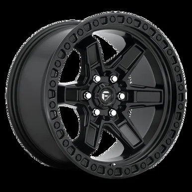 17×9 6×4.5 5.47BS D697 Kicker Matte Black – Fuel Off-Road