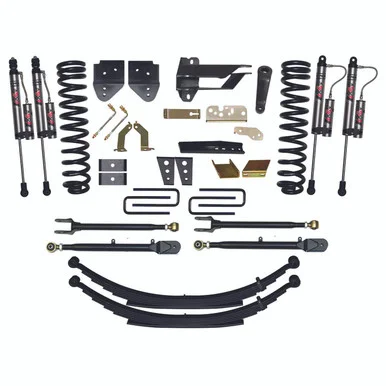17-22 Ford F250,F350 Gas 4WD 8.5 in. Suspension Lift System With Leaf Springs & ADX 2.0 Remote Reservoir Monotube Shocks – Skyjacker