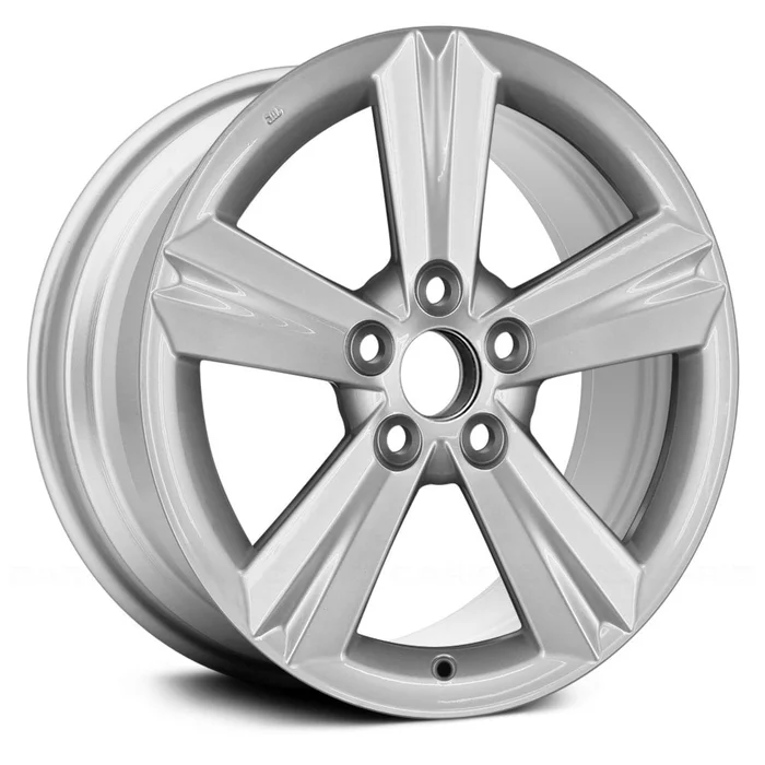 17″ x 7″ Alloy Remanufactured Wheel with 5 x 114.3 Bolt Pattern for Toyota Matrix 2009 – 2011 – Silver