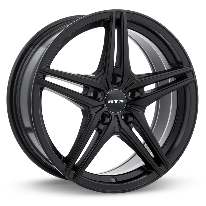 18×8 Alloy Wheel – RTX Bern 082050 Satin Black , with 5×114.3 Bolt Pattern , 42.0 Offset , 73.1 HubBore Lexus ES300h 2013-2021