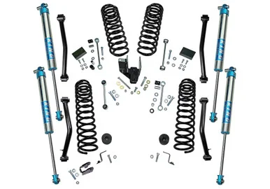 18-22 Jeep JL 2DR 4in Dual Rate Coil Lift Kit w/King 2.0 Shocks – Superlift Suspension