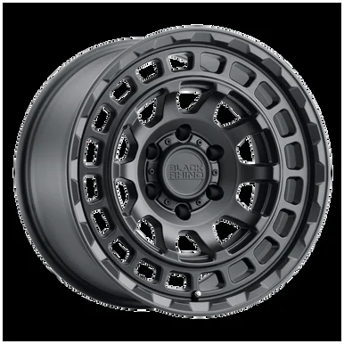 18X9.5 5X5 4.54BS Chamber Matte Blk – Black Rhino