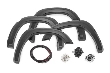 19-24 Ram 1500 PAF Silver Pocket Fender Flares – Rough Country