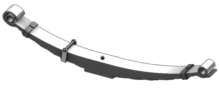 1978 – 1988 Navistar International & Fire Apparatus S Series 2200-2600 Front Leaf Spring – 8 Leaves – 55-908