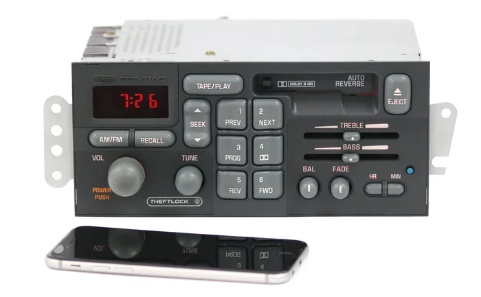 1996-2003 Pontiac Bonneville Grand Am Radio AM FM Cassette w Bluetooth 16231672
