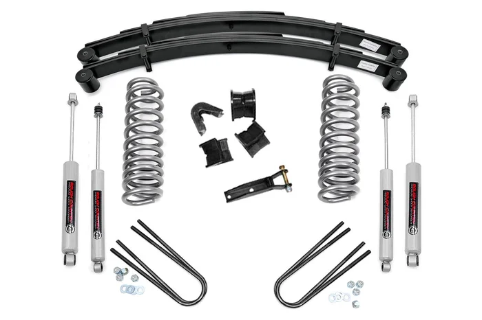 2.5 Inch Lift Kit | Rear Springs | Ford F-100 4WD (1970-1976)