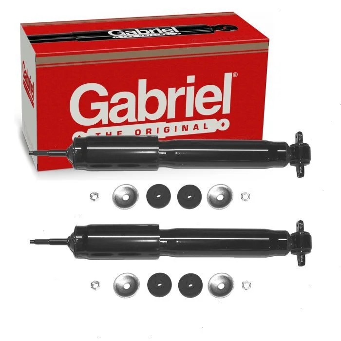 2 pc Gabriel ProGuard Front Shock Absorbers for 2001-2004 GMC Sierra 2500 HD