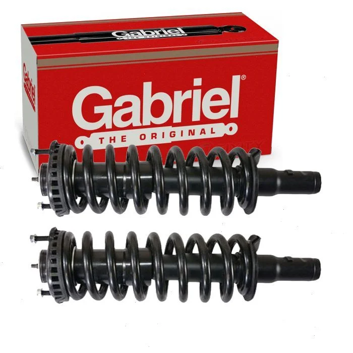 2 pc Gabriel ReadyMount Front Suspension Strut & Coil Springs for 2002-2009 GMC Envoy