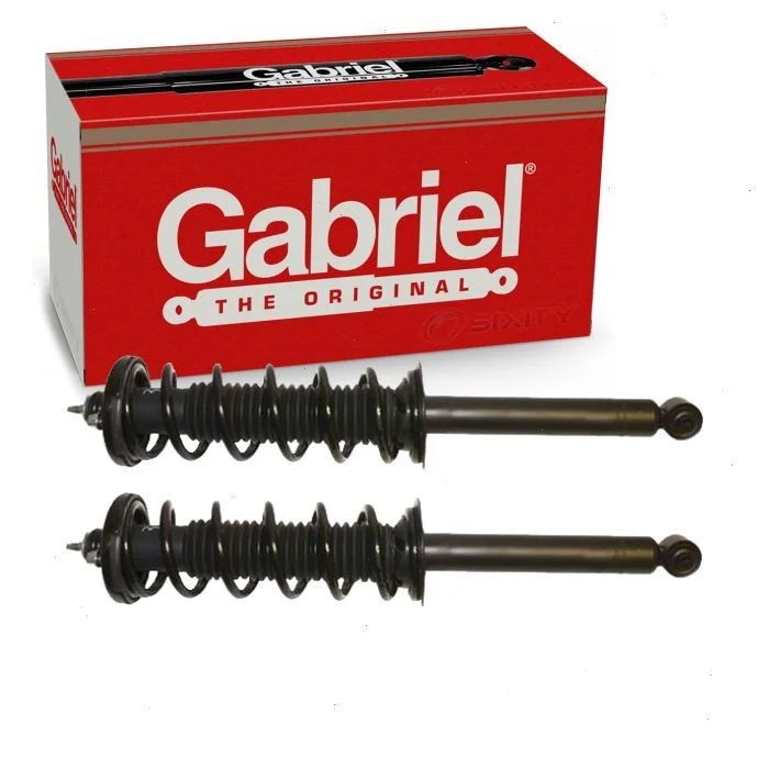 2 pc Gabriel ReadyMount Rear Suspension Strut & Coil Springs for 2003-2007 Honda Accord