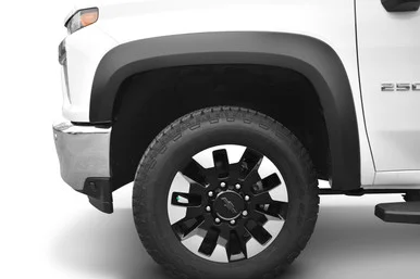 20-21 Chevy Silverado 2500/3500 Front 2pc EAF Flares Blk – Bushwacker
