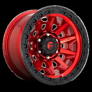 20×10 6×135 4.79BS D695 Covert Candy Red Black Bead Ring – Fuel Off-Road