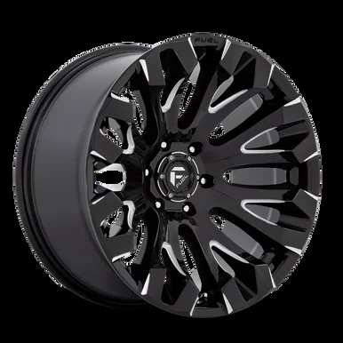 20×10 6×5.5 4.79BS Gls Blk Milled D828 Quake