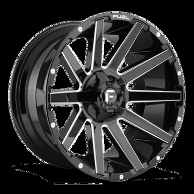 20×10 8×170 4.75BS D615 Contra Gloss Blk Mil – Fuel Off-Road