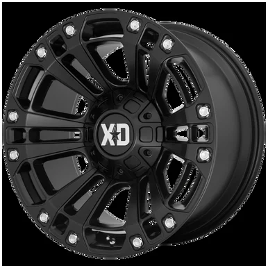 20×10 8×180 4.79BS XD851 Monster 3 Satin Black – XD Wheels