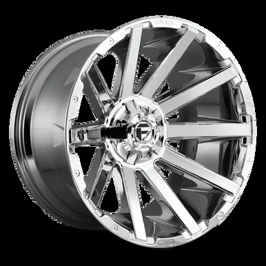 20×10 8×6.5 4.75BS D614 Contra Chrome – Fuel Off-Road