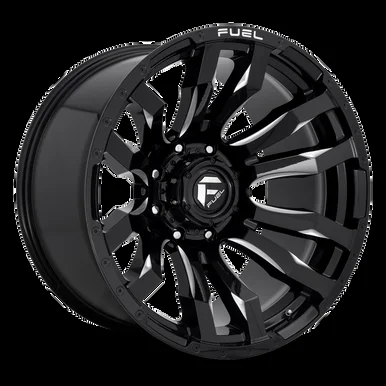 20×10 8×6.5 4.75BS D673 Blitz Gloss Black Milled – Fuel Off-Road