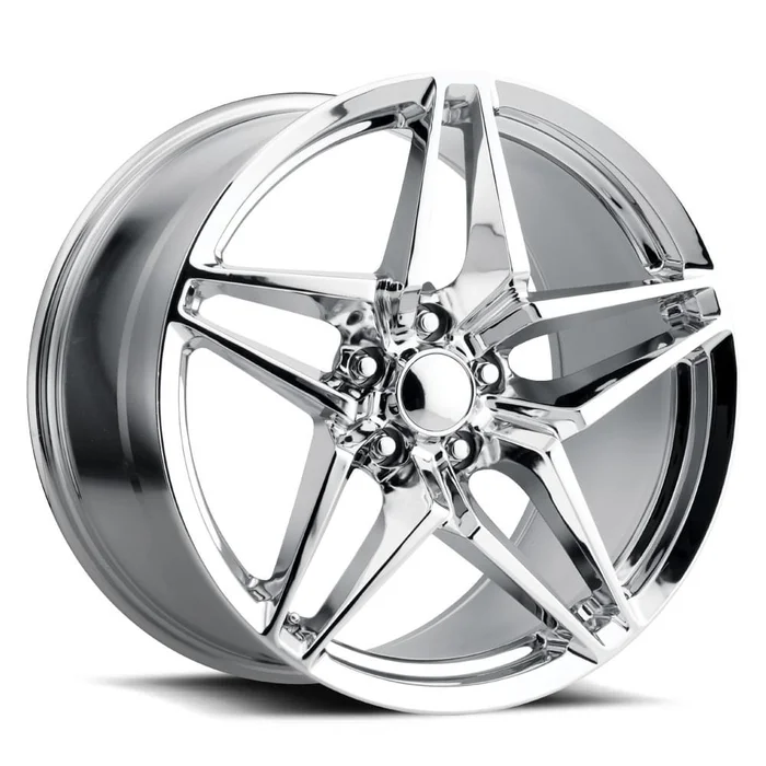 20×12 Chrome C7 ZR1 Style Wheels for Corvette (FR29, 5×120.65mm, +59 Offset)