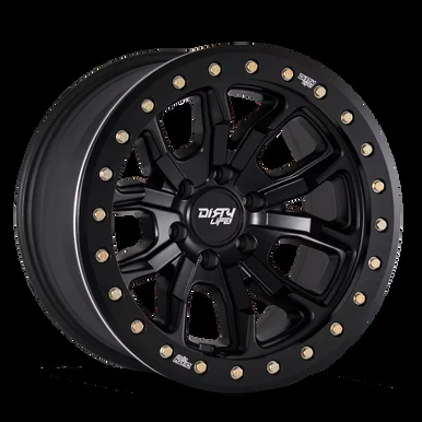 20×9 6×135 5.47BS DT-1 Matte Black – Dirty Life Wheels