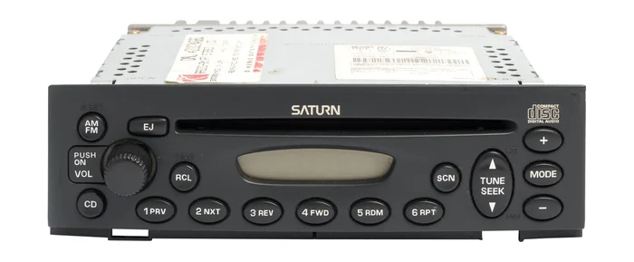 2000-2005 Saturn L Series AM FM Radio Receiver Single Disc CD Player 21025330