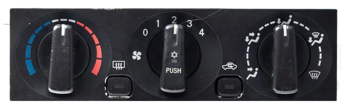 2001-2002 Dodge Chrysler Single Manual Temperature Control Panel OEM E32VTB426