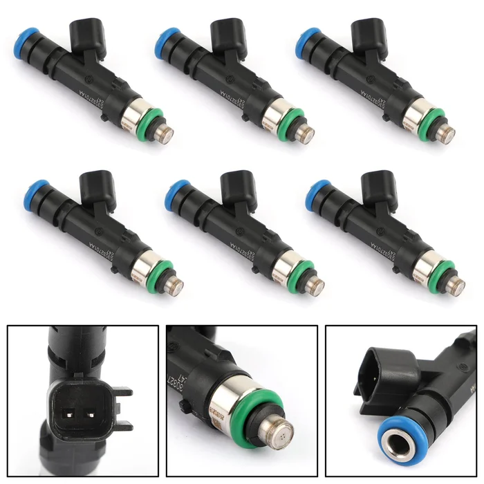 2004-2010 Dodge Dakota 6CPS Fuel Injectors 0280158020 81212145 53032701AA RL032701AA